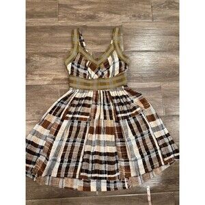 ANTHROPOLOGIE Plenty by Tracy Reese Sleeveless Silk dress Sz 6